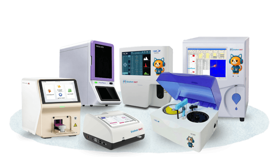 Equipos de diagnóstico in-vitro veterinarios